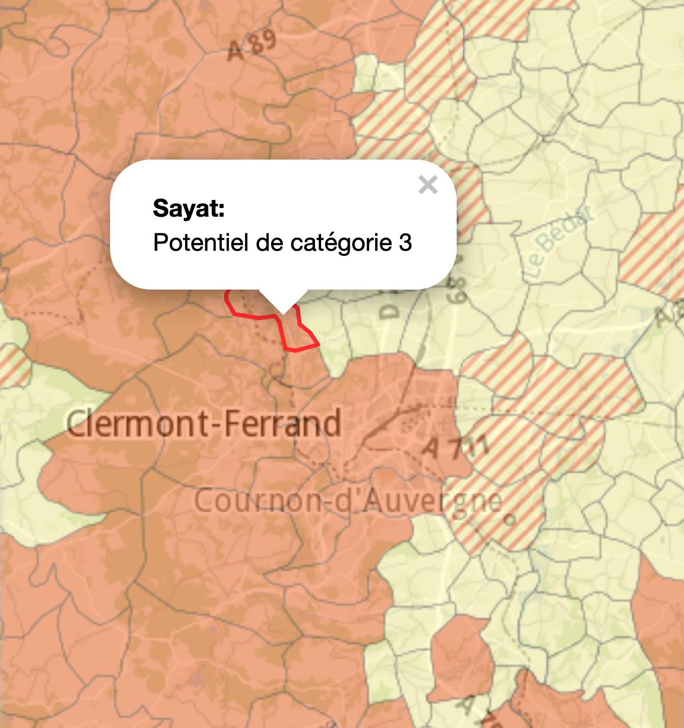 Connaître le potentiel radon de sa commune​